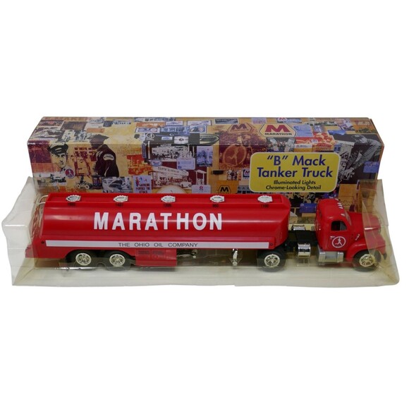 JMT Replicas 1998 Marathon B Mack Tanker Truck Bank 1 of 2700 NIB - Picture 1 of 10